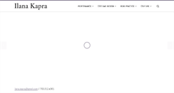 Desktop Screenshot of ilanakapra.com